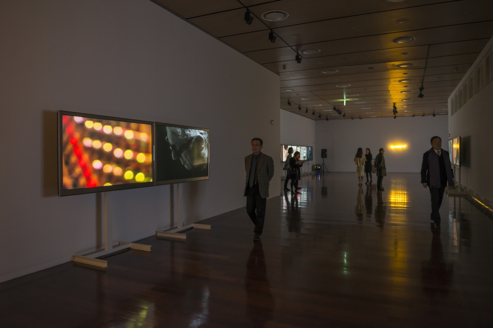 Valerio Rocco Orlando, The Sphere of the Between, 2015. Installation view, Korea Foundation, Seoul. Ph. Junho  Jang