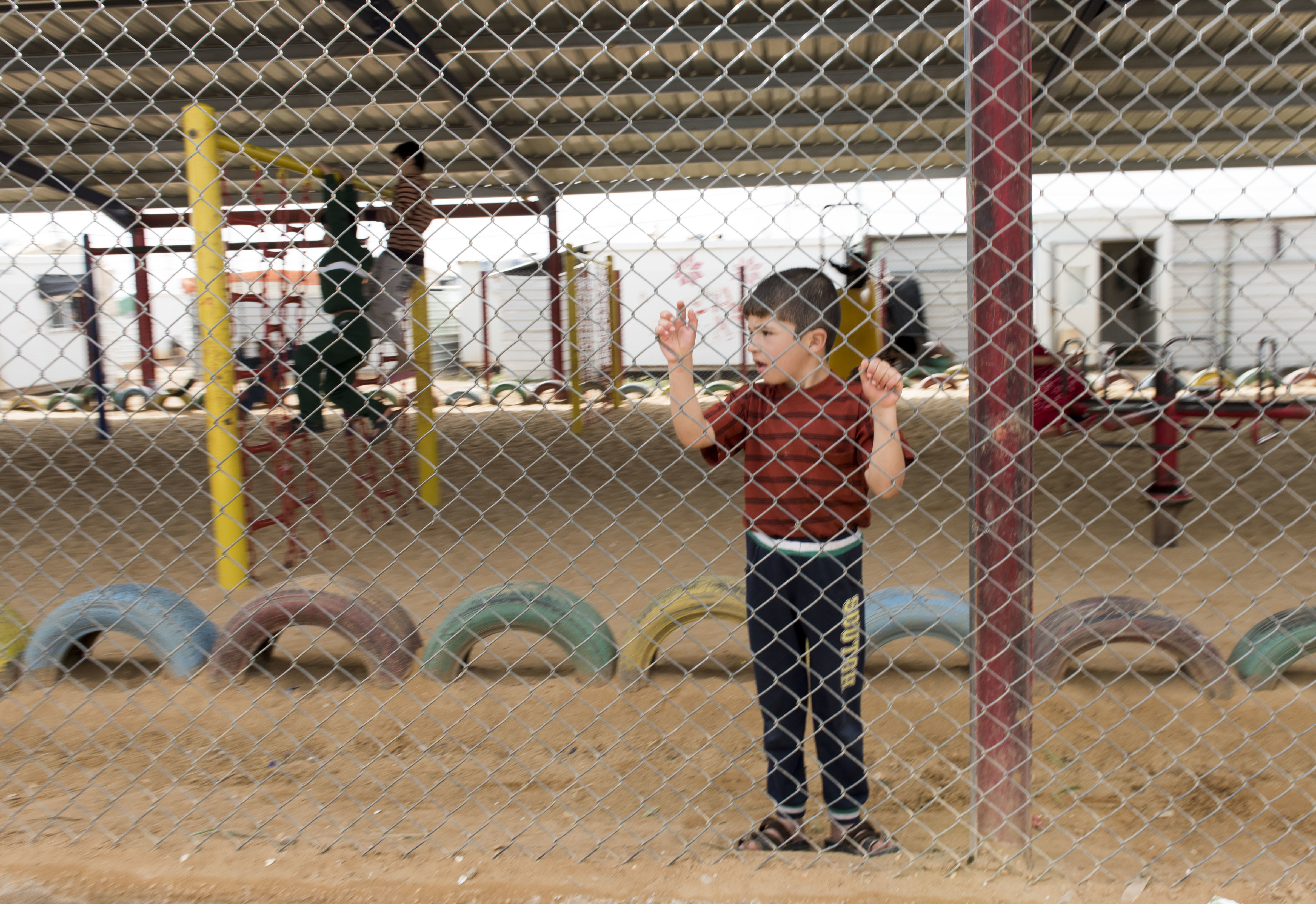 Zaatari Refugee Camp Impakter Borders