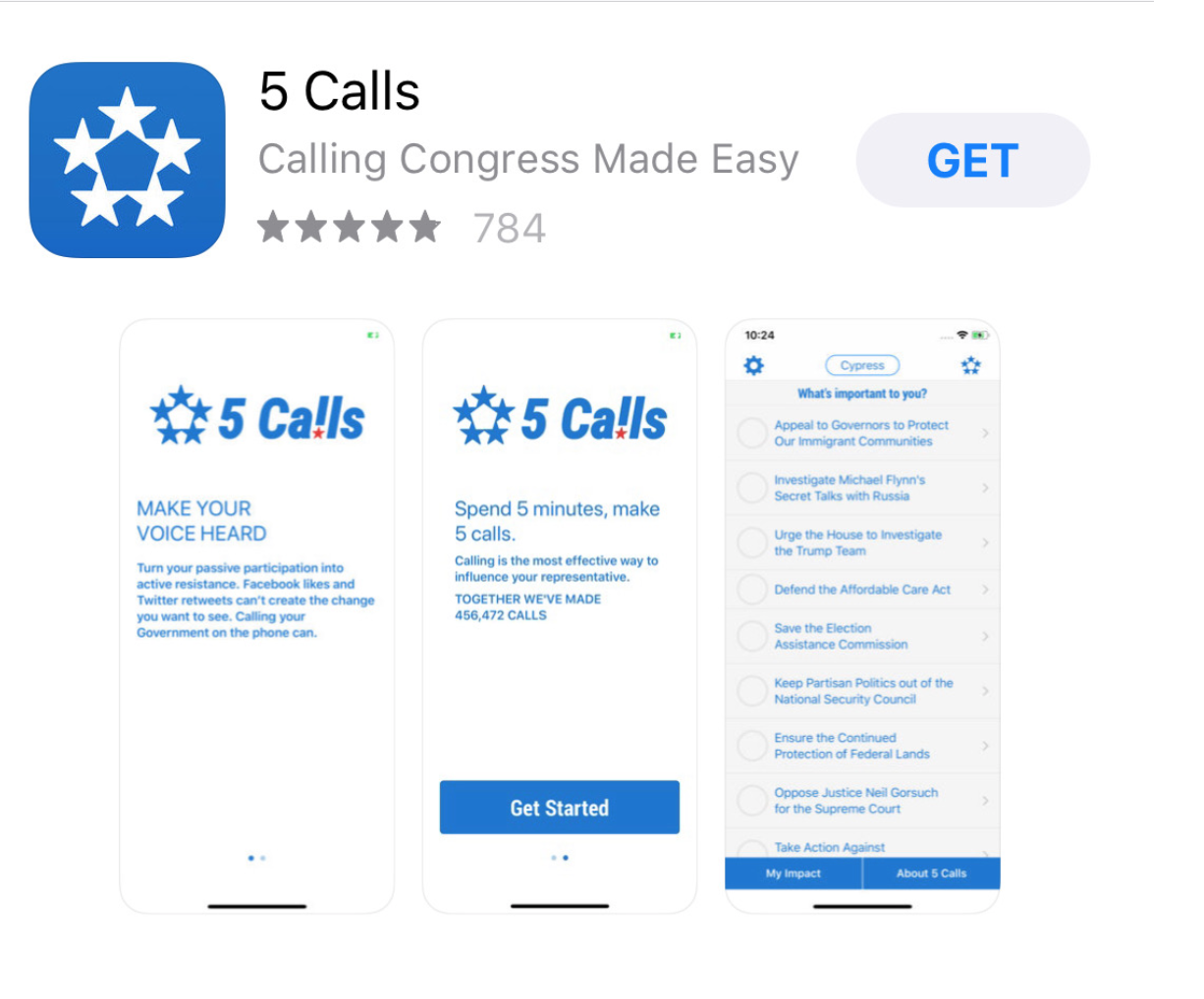 5Calls App