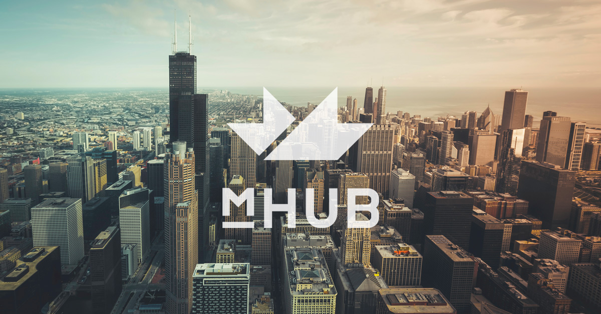 mHUB Chicago Homepage.