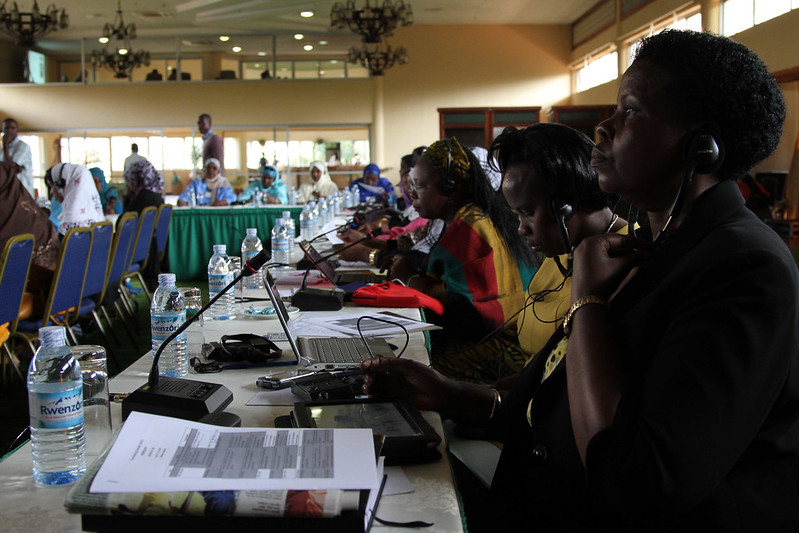 In the Photo: Women at gender policy workshop in Kampala, Uganda. Photo Credit: