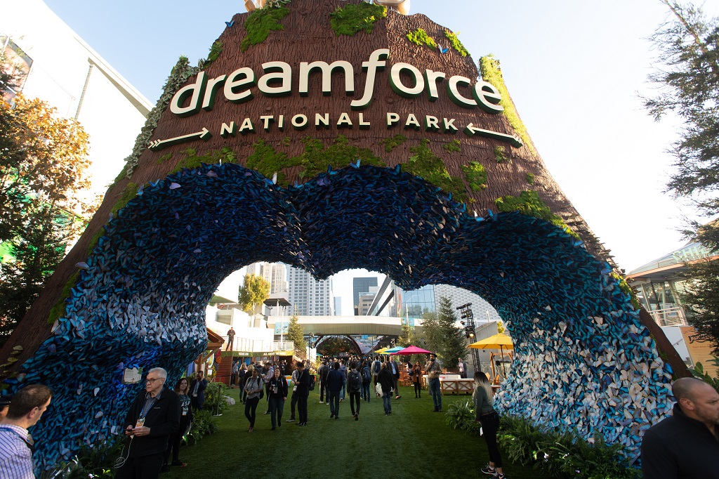 Dreamforce 2019, Salesforce.com's user and developer conference, is held at the Moscone Convention Center and various hotels in San Francisco from November 18-22, 2019. (© Photo by Jakub Mosur Photography)