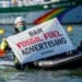 Greenpeace Activists Block Shell’s Port Protesting ‘Greenwashing’ Adverts
