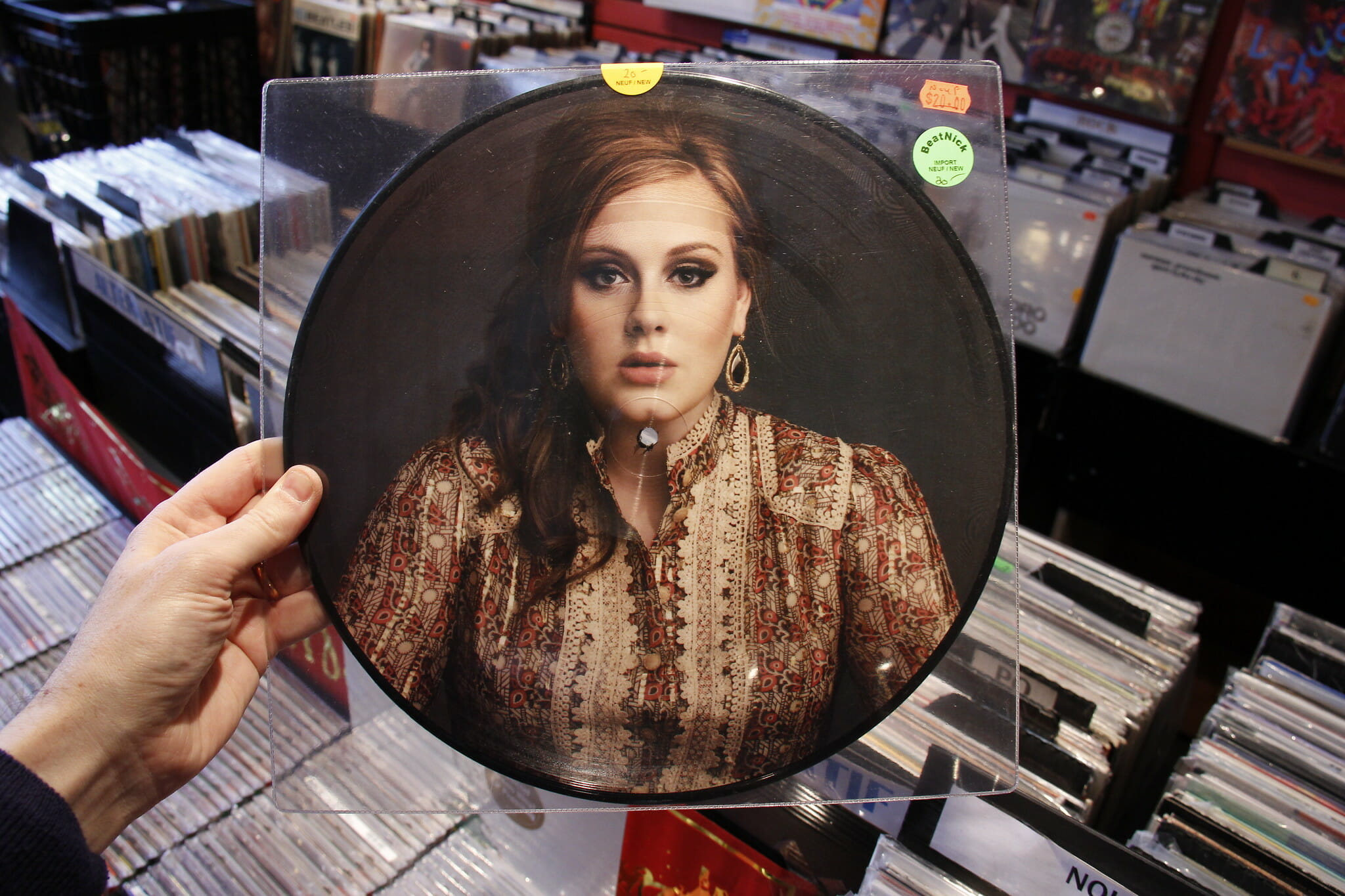 Adele has successfully asked Spotify to remove 'shuffle' from