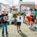 people protesting