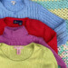 thrifted sweaters