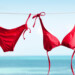 red bikini