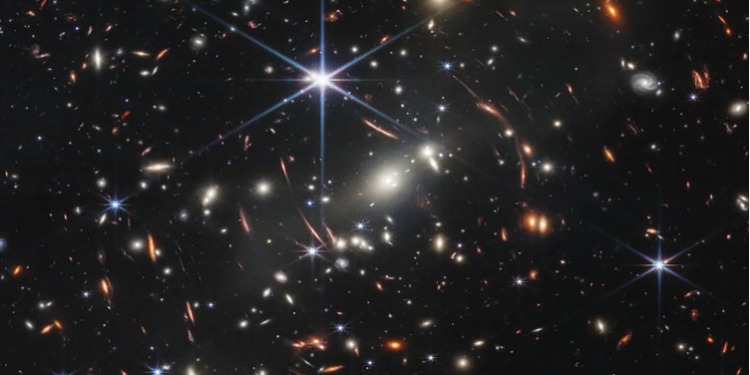 In the Photo: Galaxy Cluster SMACS 0723
Photo Credit: NASA, ESA, CSA, and STScI