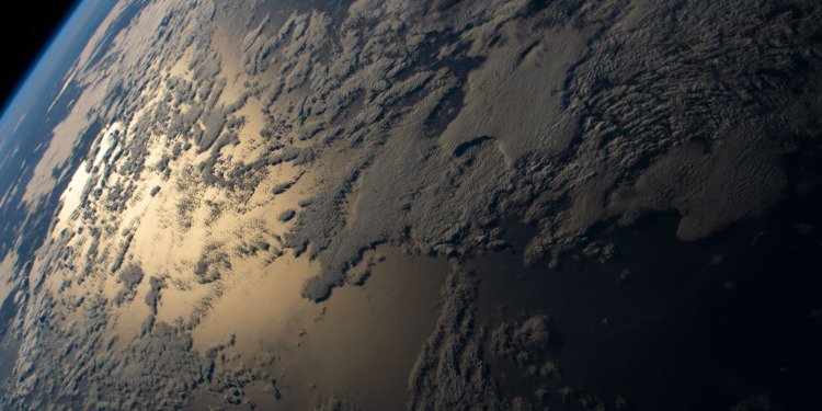 In the Photo: The Indian Ocean as seen from the International Space Station. Photo Credit: NASA.