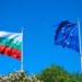 Flag of EU and Bulgaria, one country refusing to ratify the Istanbul Convention