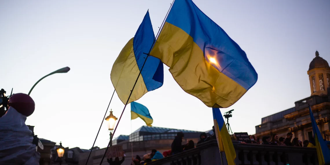 Ukraine protest Russia West
