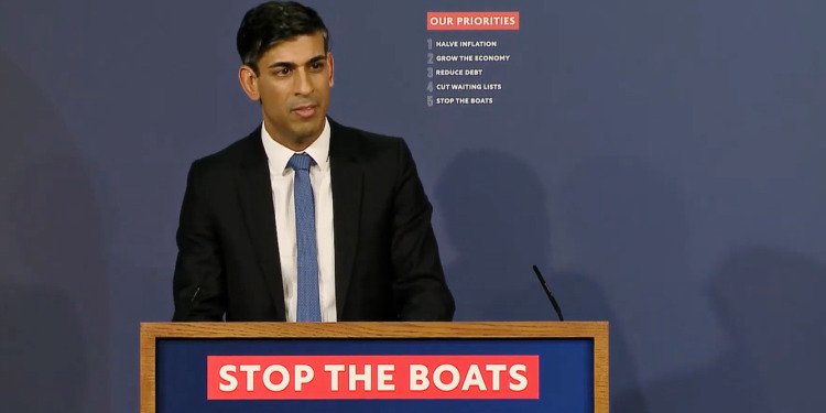Rishi Sunak introduces the Illegal Migration or "Stop the Boats" Bill