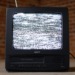 TV Screen showing static