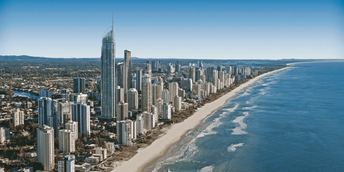 sea levels next to the city