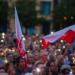 Protest in Warsaw, Poland against judicial reforms, 2017