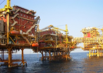 Oil platform in India