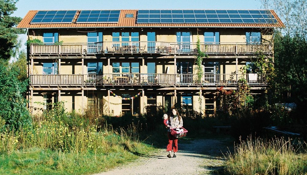 Eco-village Sieben Linden's straw-bale building