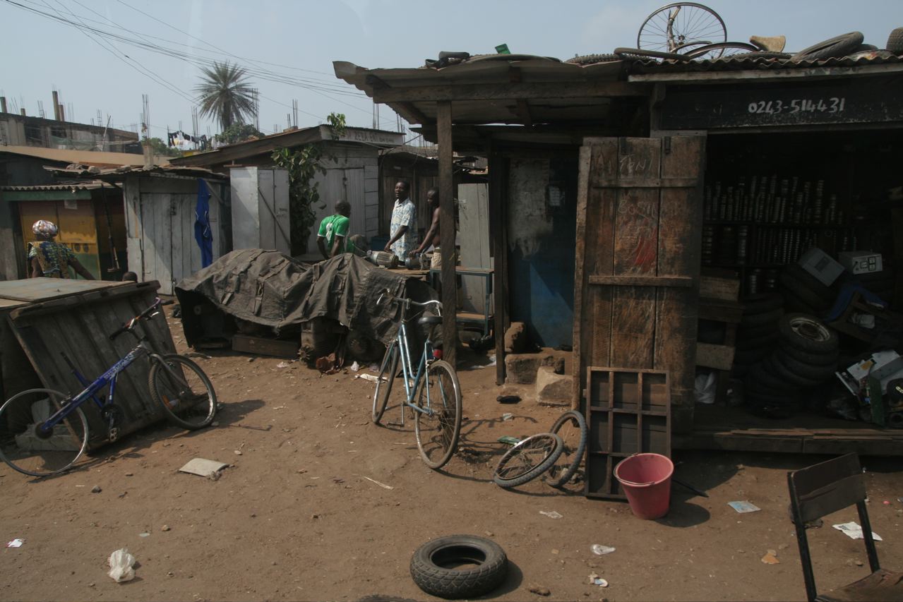 ghana slums