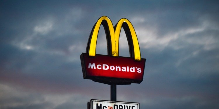 In the Photo. McDonald's Sign in Slovenia. Photo Credit. Jurij Kenda
