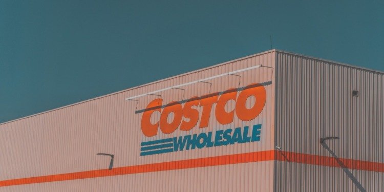 A Costco store viewed from a side.
