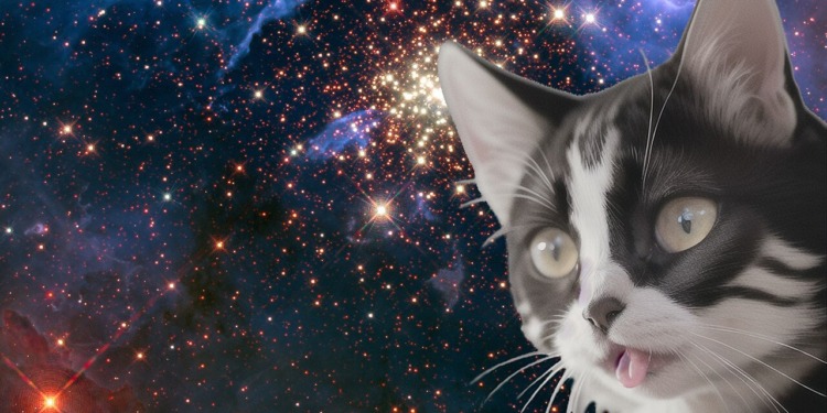 NASA cat video streamed from space