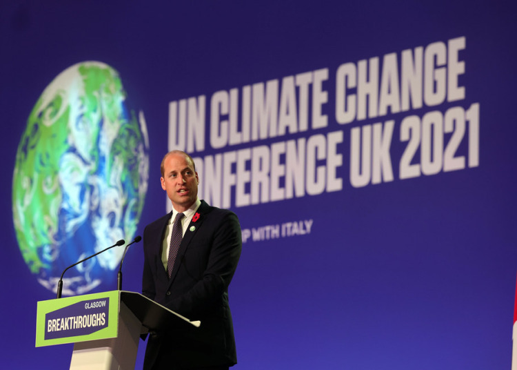 Prince William, one of 10 eco-friendly celebrities featured in this article