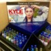 Kylie Cosmetics displayed in a shop.