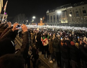 Georgians rally for democracy and European integration amid election tensions and growing concerns over Russian influence.