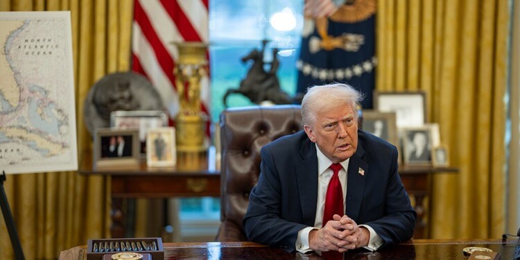 ESG news regarding Trump’s threatened tariffs over digital rules, China to introduce emissions caps, Norway’s Northern Lights stores CO2 under seabed, and Japan delays offshore wind farms