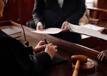 Personal Injury Attorney and a judge