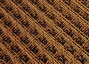 Rusty rebar nets