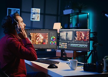 videographer-uses-software-create-visual-effects-video-projects