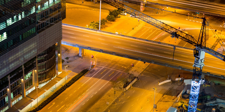 Construction Sites and a cross road