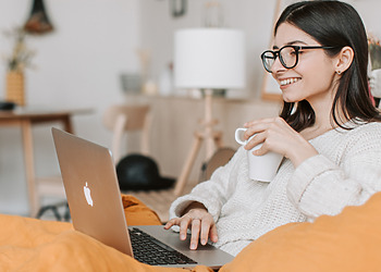 A woman starting her Insurance agent Skill Development program.