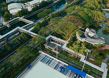 Aerial view of a business supplier of Energy and Water.