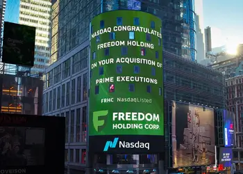 Freedom Holding Corp on the Nasdaq
