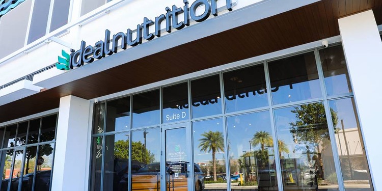 The view of the new ideal nutrition location in Boynton beach