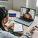 Personalised learning: a girl learning through dedicated video call