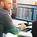 Men and woman working on their accounting Infrastructure