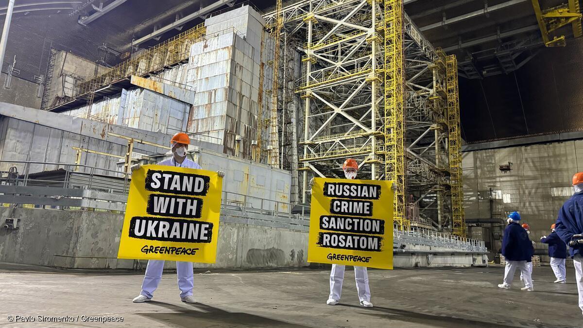 Greenpeace Ukraine protest