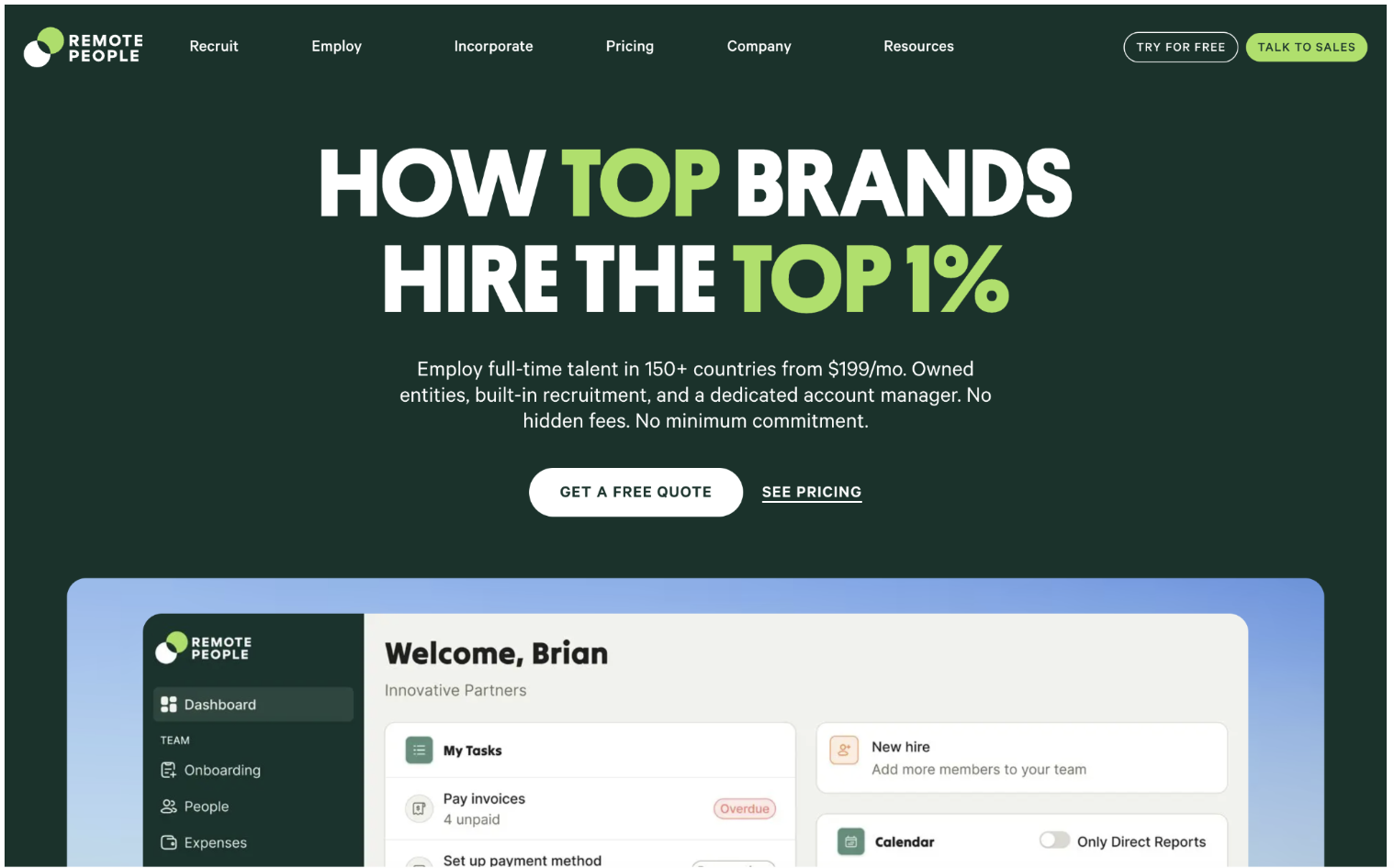 Remote People Website