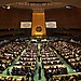 United Nations General Assembly Hall in the UN Headquarters