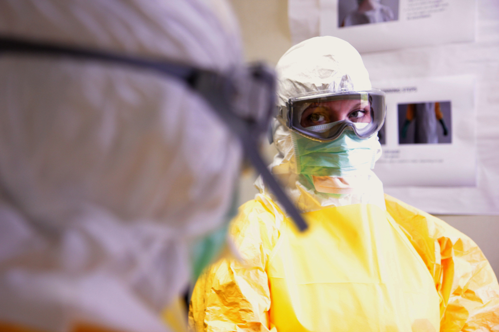 CDC’s mock Ebola treatment unit