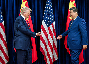 ESG news regarding U.S.-China highly anticipated summit, EU Commission testing its AI act in practice, E.ON emerging as a potential biggest UK energy supplier, and BBVA reporting record success in sustainable finance.