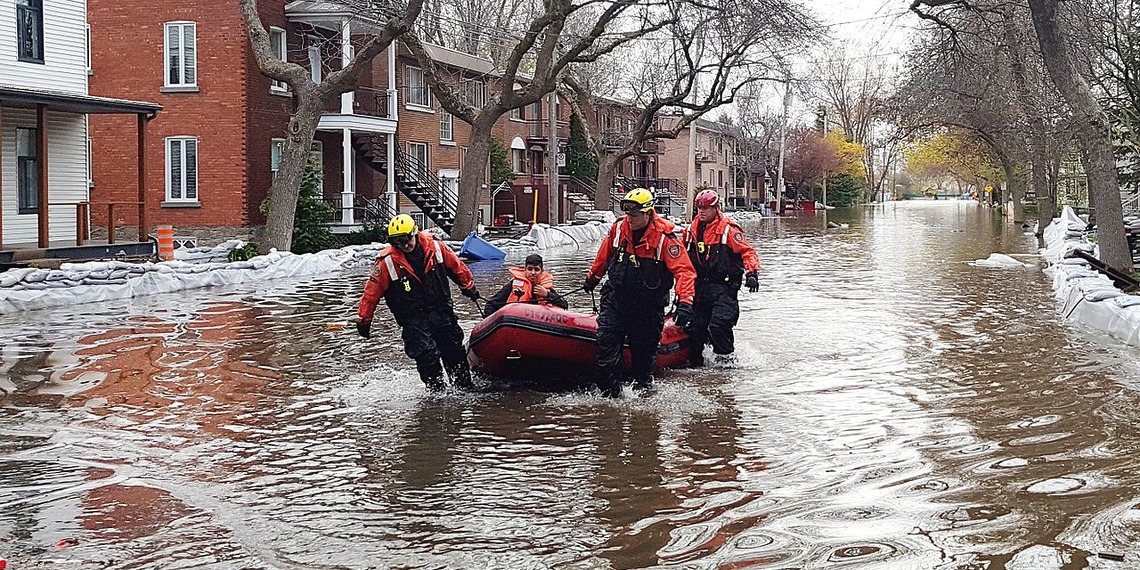 Quebec Floods - Montreal