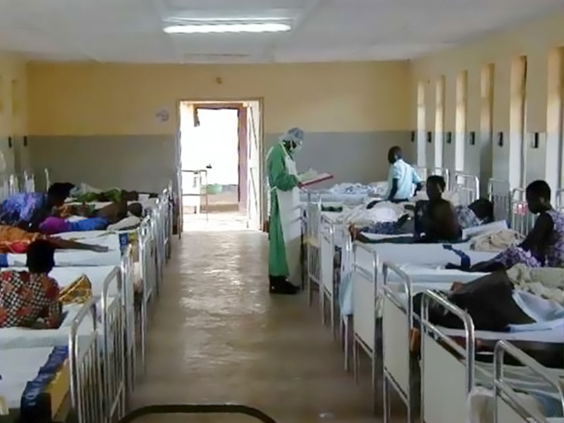 Outbreak of Ebola hemorrhagic fever in Uganda