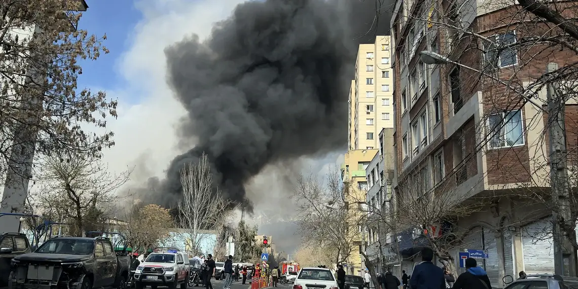 Airstrikes on Tehran during the 2026 Iran war