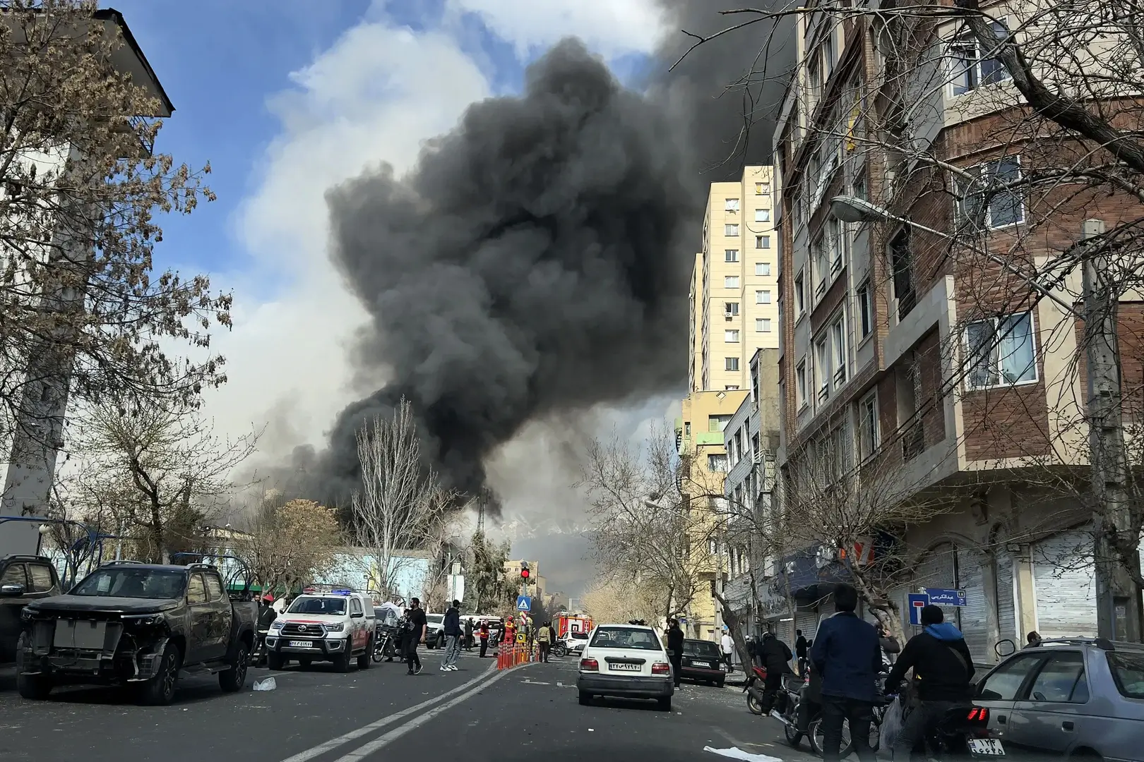 Airstrikes on Tehran during the 2026 Iran war