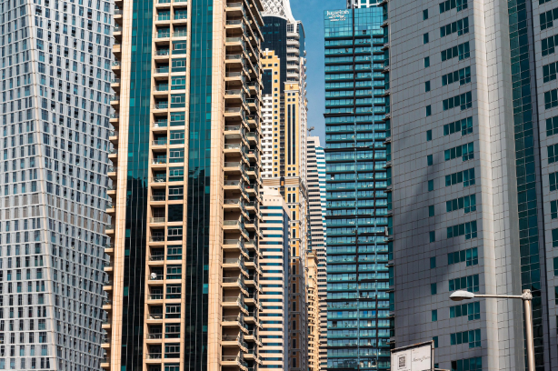View of high rise