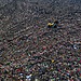 a landfill in West Java, Indonesia